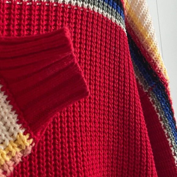 Colourful,knitted,worn once in good condition - Picture 2 of 2